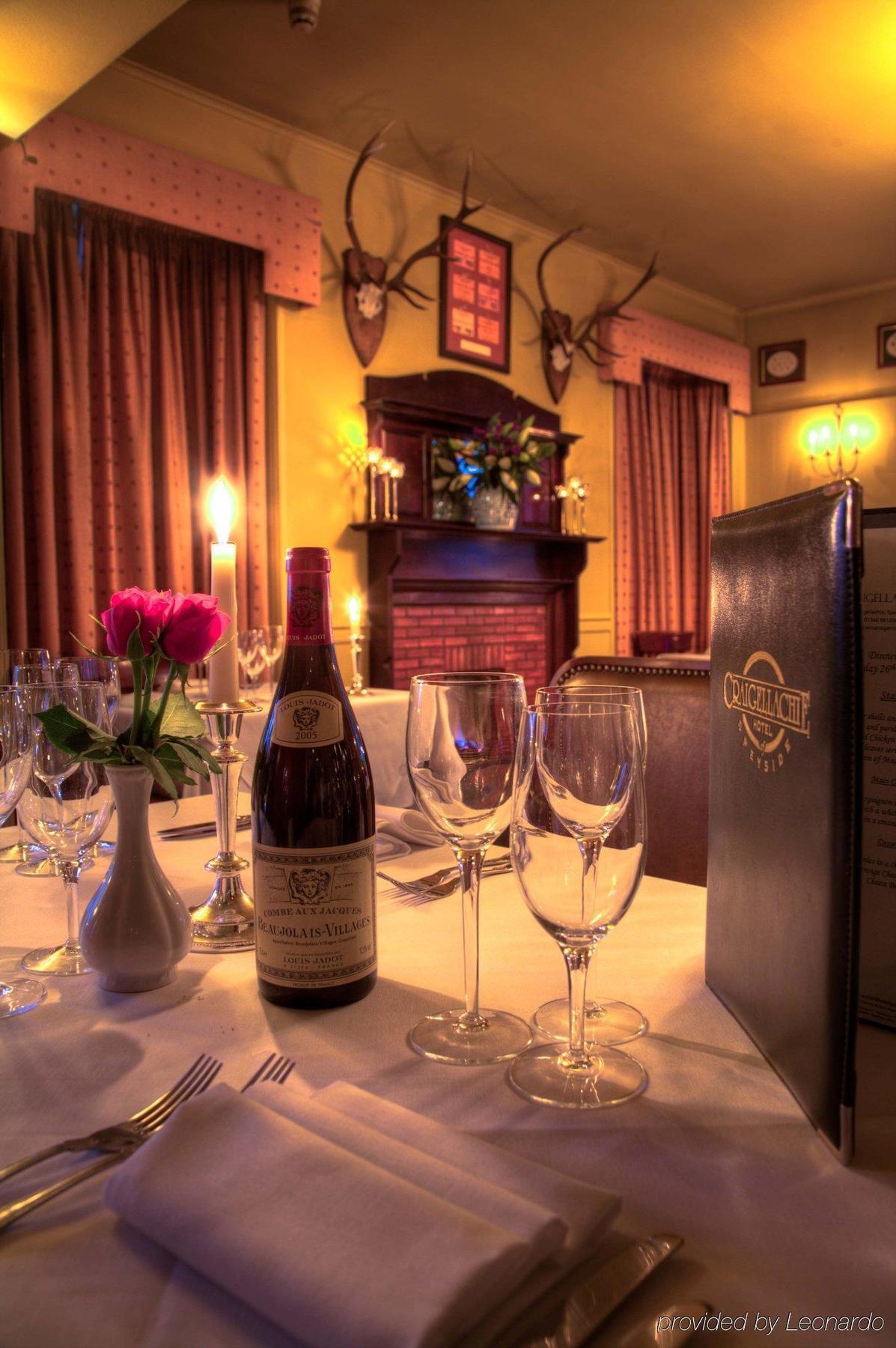 Craigellachie Hotel Of Speyside Restaurant photo